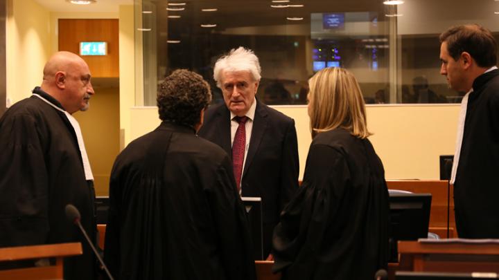Arrêt dans l’affaire concernant Radovan Karadžić