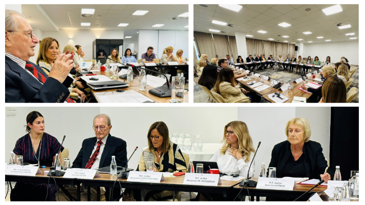 President Gatti Santana hosts round table with Judges and officials of the Court of Bosnia and Herzegovina 
